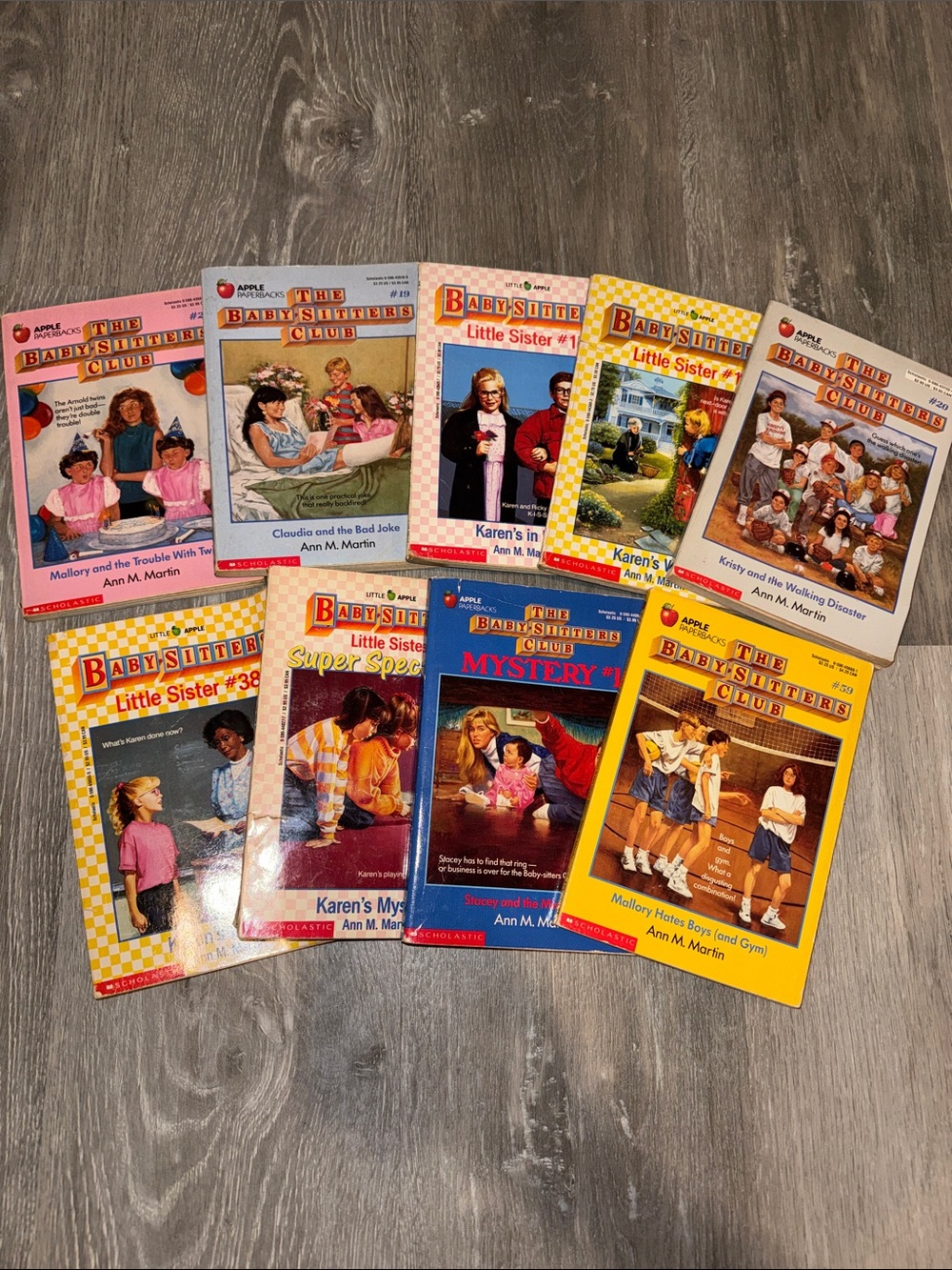 “The Babysitters Club” original books